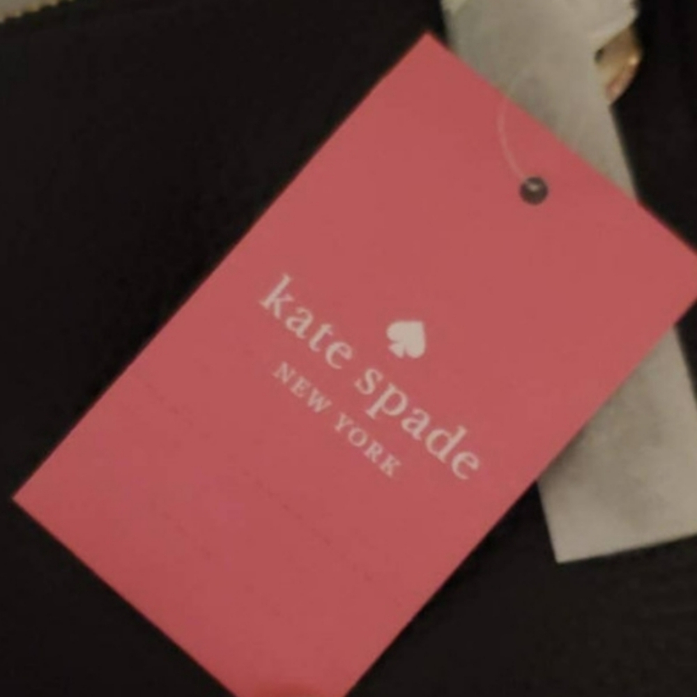 Kate Spade Jackson Kat Large Shoulder Tote Slouchy Hobo Black Leather NWT *** - Picture 8 of 9
